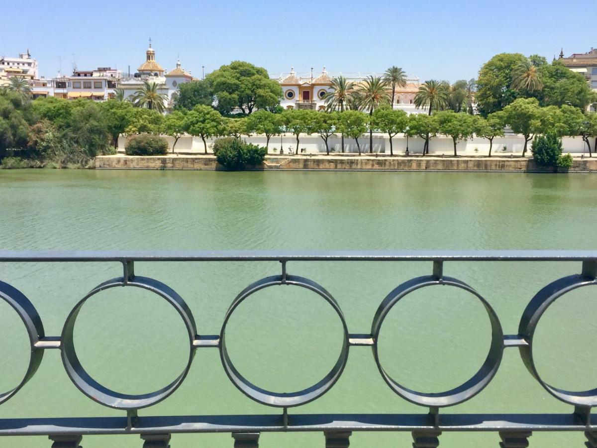 Apartamento Betis a la Orilla del Guadalquivir&Vistas a la Giralda Sevilla Exterior foto
